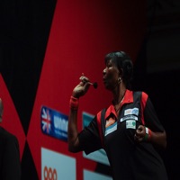 2015 Winmau World Masters Quarter Final - Picture courtesy of DG Media